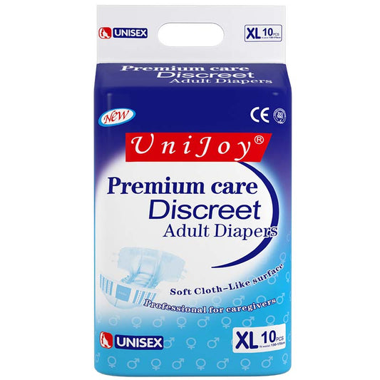 UniJoy Premium Care Discreet Adult Diapers – XL
