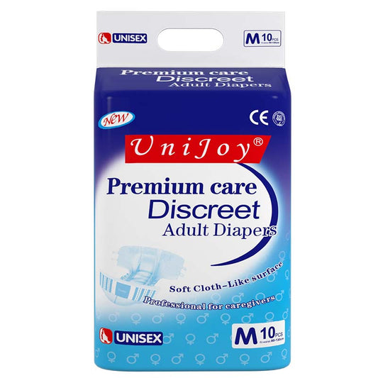 UniJoy Premium Care Discreet Adult Diapers – M