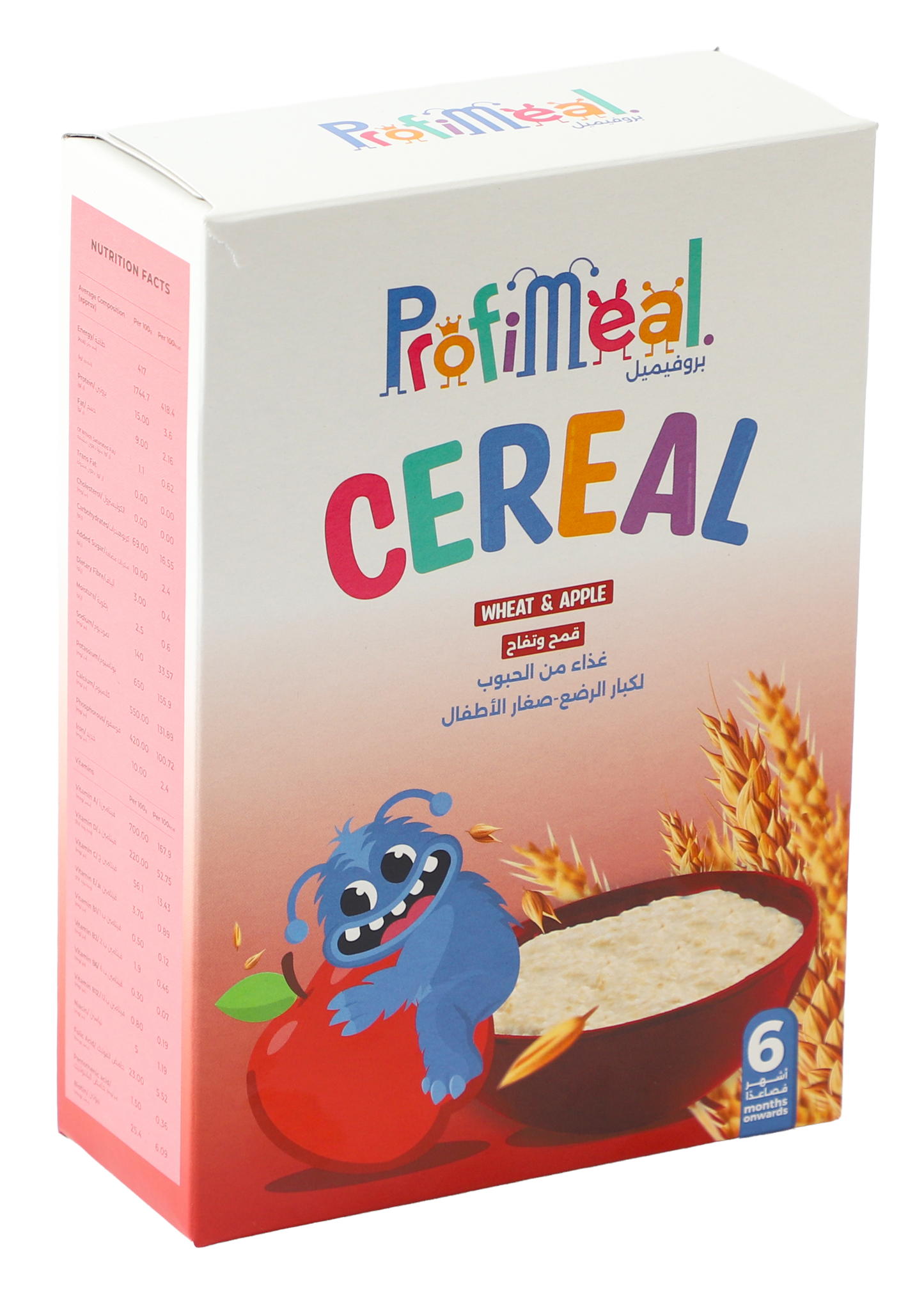 ProFiMeal Cereal – Wheat & Apple