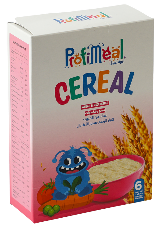 ProFiMeal Cereal Wheat & Vegetables – Baby Cereal 6+ Months